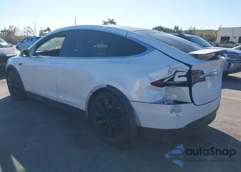 2020 Tesla Model X Long Range Dual Motor All-Wheel Drive/Long Range Plus Dual Motor All-Wheel Drive from USA, damaged, VIN 5YJXCAE20LF243934